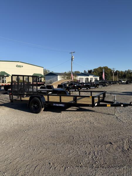 New 2027 Sure-Trac 7x14 Fully Tubular Utility Trailer