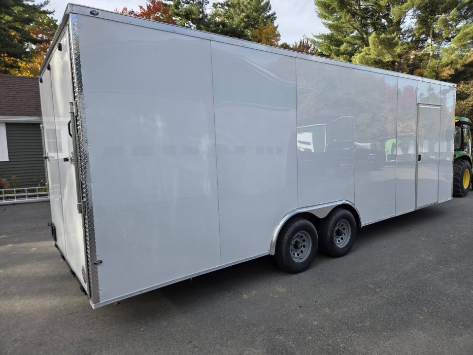 New 2027 One Stop 8.5x24 enclosed car trailer extra height rear ramp Cargo / Enclosed Trailer