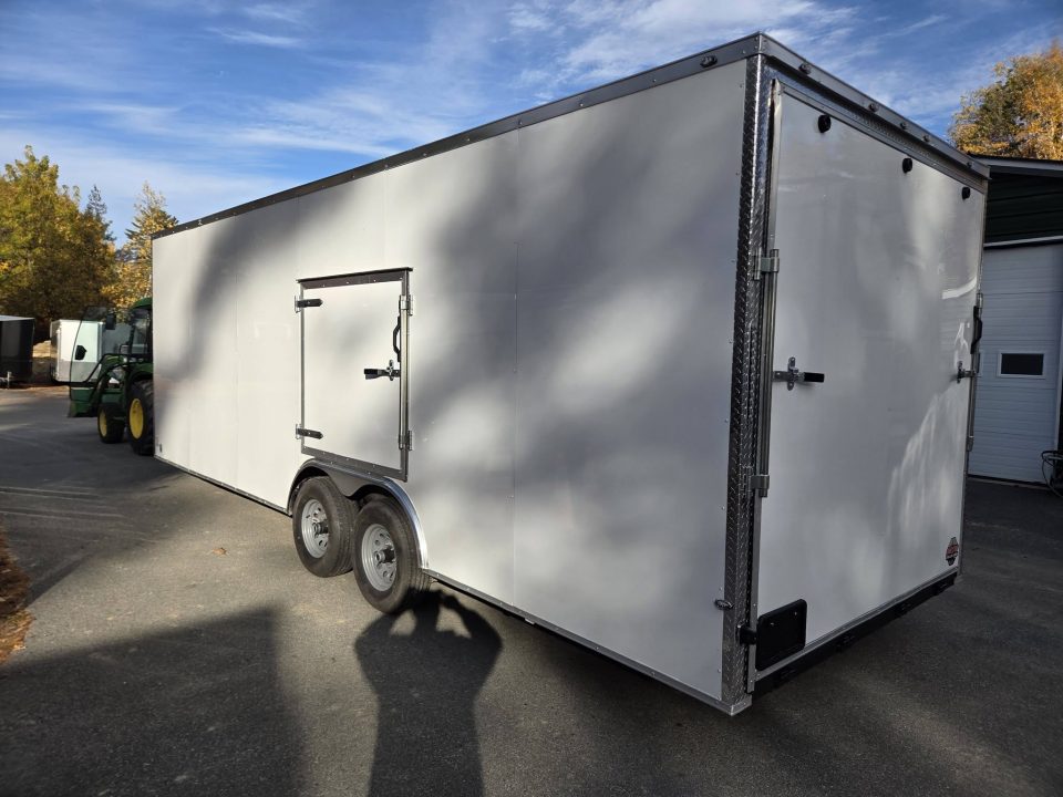 New 2027 One Stop 8.5x24 enclosed car trailer extra height rear ramp Cargo / Enclosed Trailer