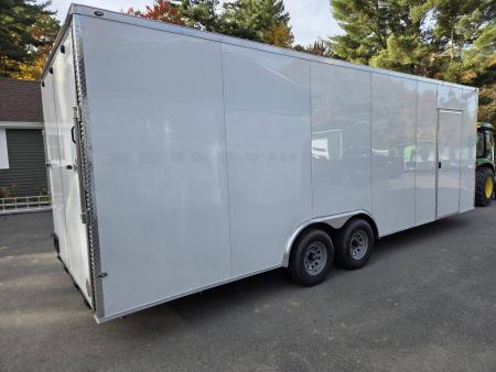 New 2027 One Stop 8.5x24 enclosed car trailer extra height rear ramp Cargo / Enclosed Trailer