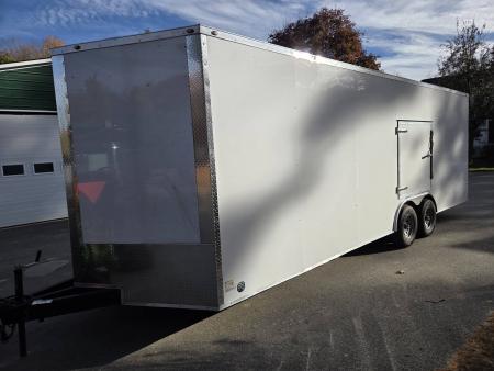 New 2027 One Stop 8.5x24 enclosed car trailer extra height rear ramp Cargo / Enclosed Trailer
