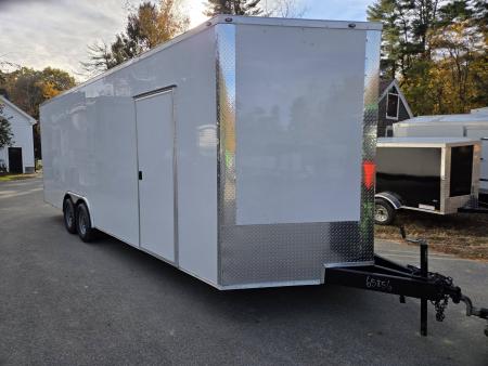 New 2027 One Stop 8.5x24 enclosed car trailer extra height rear ramp Cargo / Enclosed Trailer