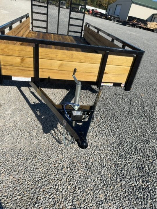 New 2027 Sure-Trac 7x14 Fully Tubular 3 Board Utility Trailer