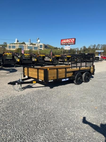 New 2027 Sure-Trac 7x14 Fully Tubular 3 Board Utility Trailer
