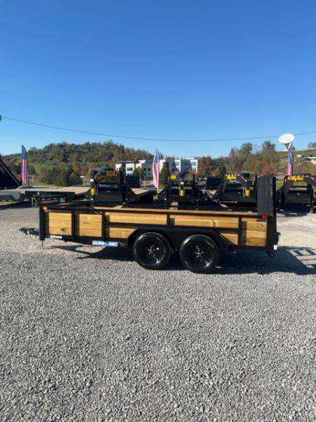 New 2027 Sure-Trac 7x14 Fully Tubular 3 Board Utility Trailer