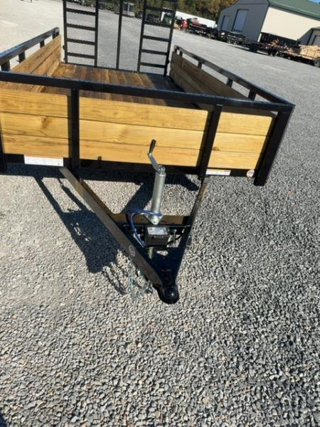New 2027 Sure-Trac 7x14 Fully Tubular 3 Board Utility Trailer