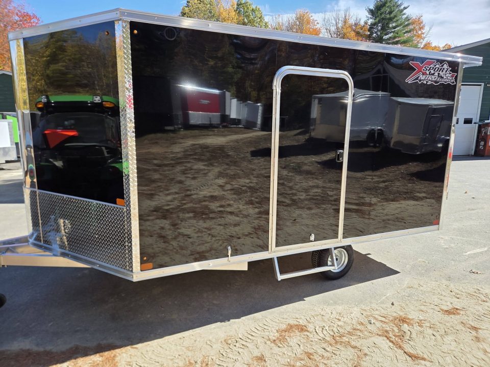 New 2027 Nitro 101x12 Snowmobile trailer bcx series extra height with mats & guides Snowmobile Trailer
