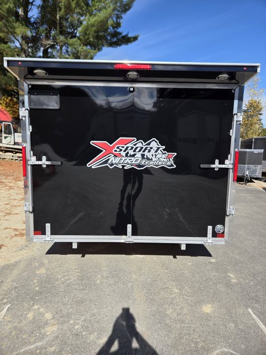New 2027 Nitro 101x12 Snowmobile trailer bcx series extra height with mats & guides Snowmobile Trailer
