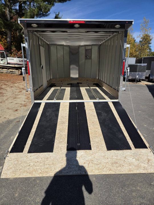 New 2027 Nitro 101x12 Snowmobile trailer bcx series extra height with mats & guides Snowmobile Trailer