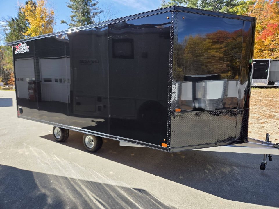 New 2027 Nitro 101x16 snowmobile trailer with blackout trim package Snowmobile Trailer
