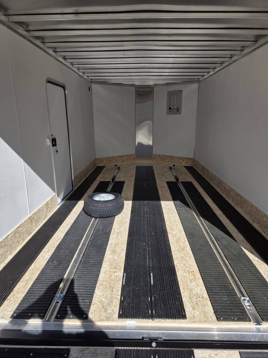 New 2027 Nitro 101x16 snowmobile trailer with blackout trim package Snowmobile Trailer