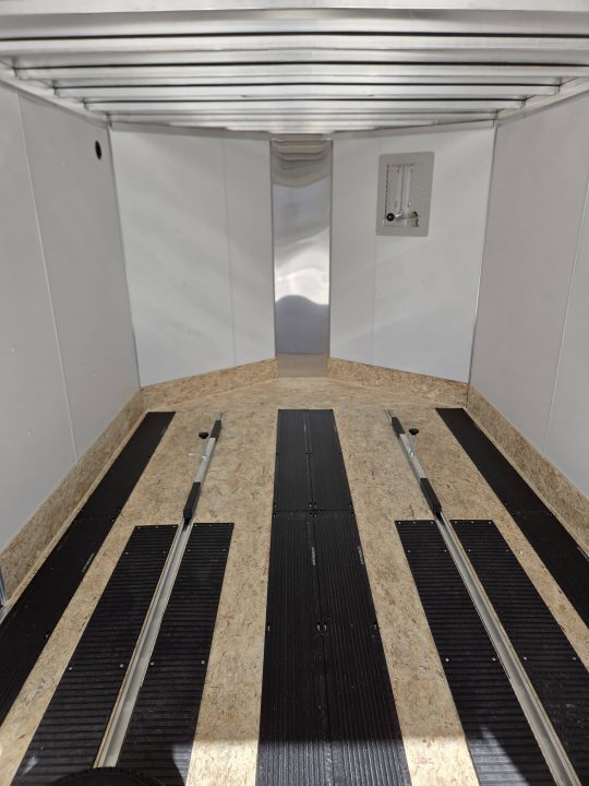 New 2027 Nitro 101x16 snowmobile trailer with blackout trim package Snowmobile Trailer