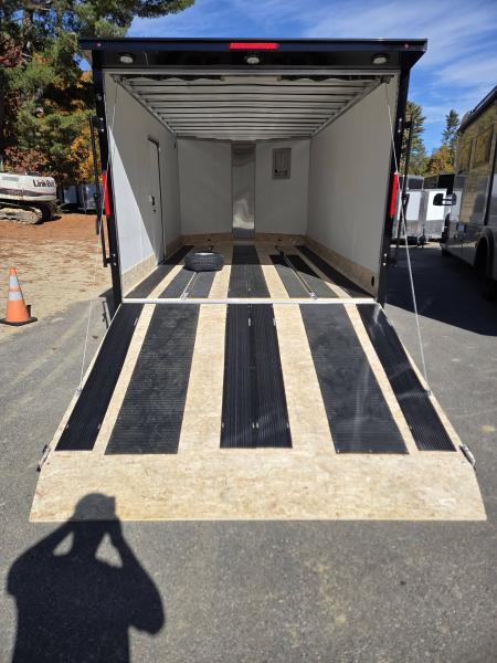 New 2027 Nitro 101x16 snowmobile trailer with blackout trim package Snowmobile Trailer