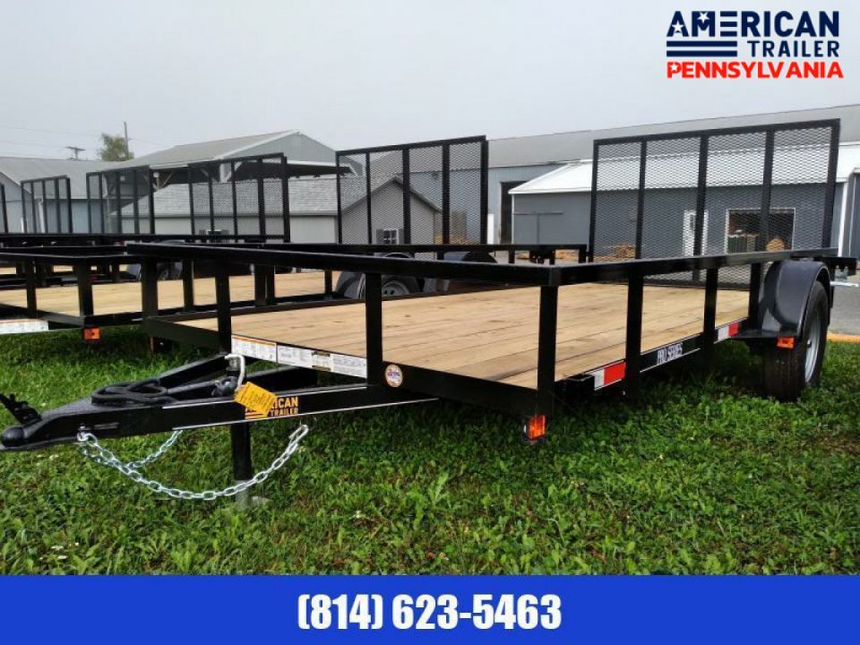 New 2027 Quality Trailers Pro-B Utility Trailer / 2990 GVWR / 77"x12'