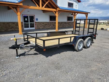 New Quality Trailers Econ-B Landscape Trailer / 77 X14' / 7000 GVWR