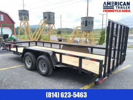 New Quality Trailers General Duty Utility Trailer 82"x 16' - 7000 GVWR