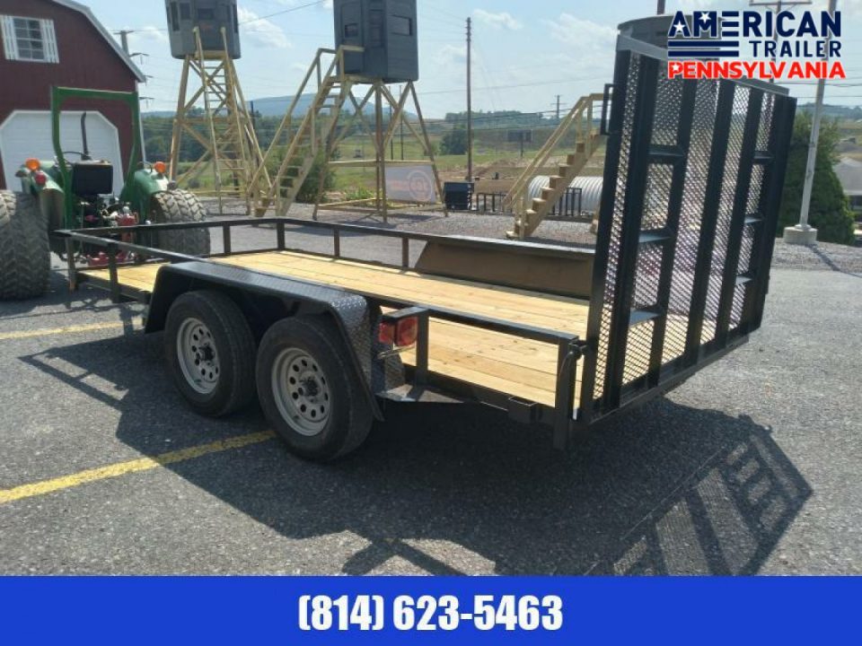 New 2027 Quality Trailers Economy Landscape / 77"x 16’ - 7000 GVWR