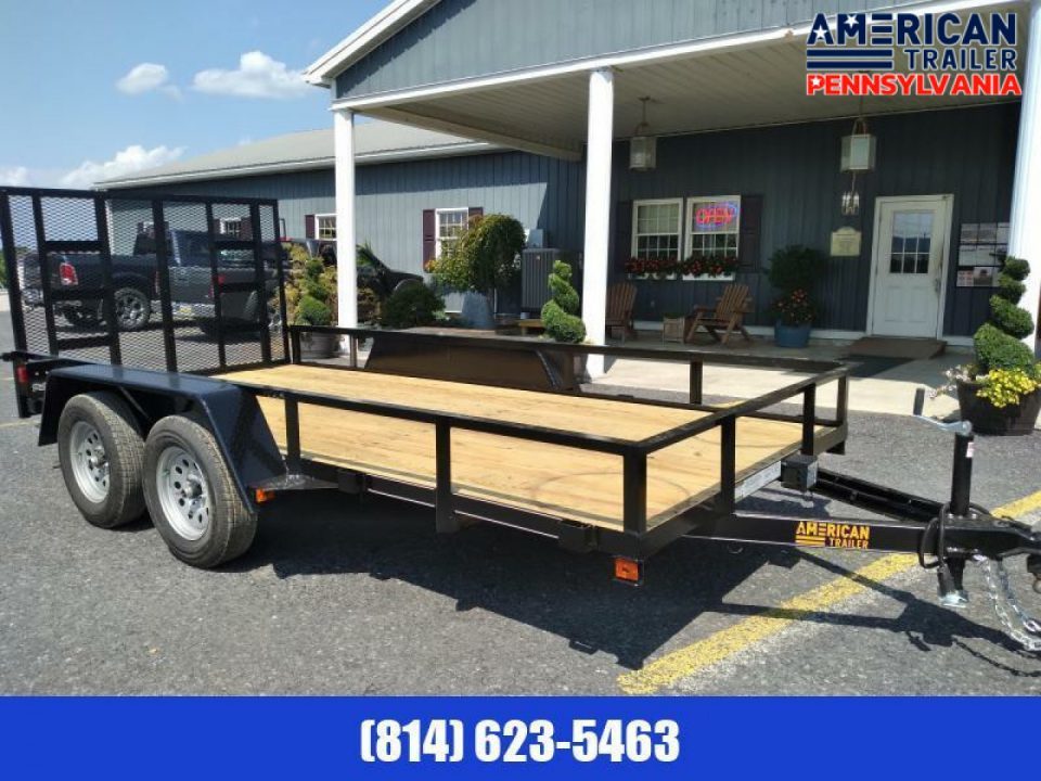 New 2027 Quality Trailers Economy Landscape / 77"x 16’ - 7000 GVWR