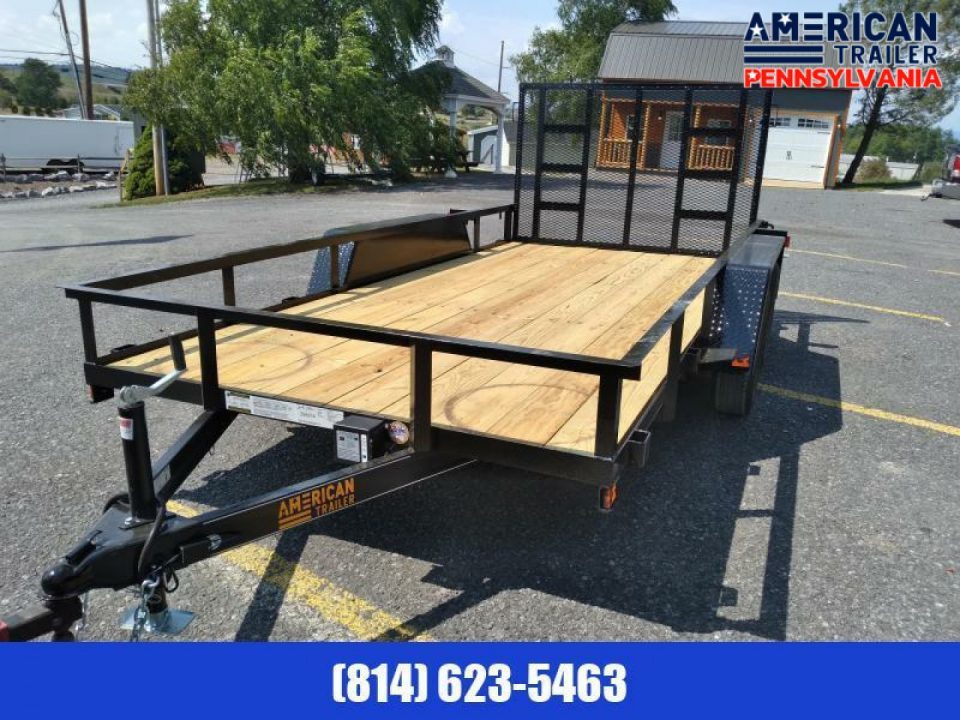 New 2027 Quality Trailers Economy Landscape / 77"x 16’ - 7000 GVWR