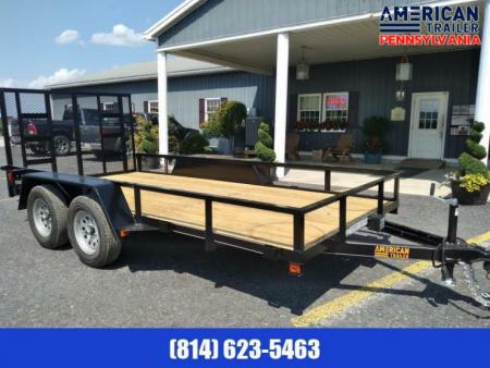 New 2027 Quality Trailers Economy Landscape / 77"x 16’ - 7000 GVWR