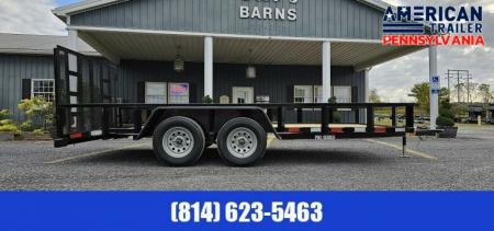 New Quality Trailers Pro Grade Landscape / 82"x 16' / 7000 GVWR