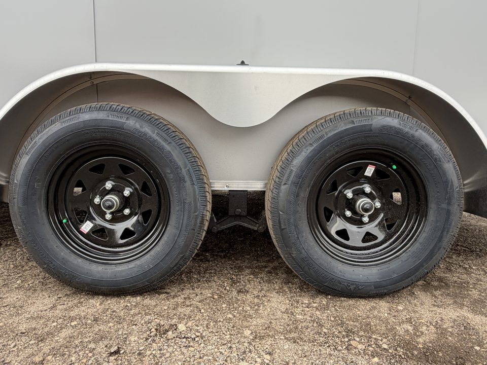 New 2027 Compass 7x16 V-Nose Cargo Trailer