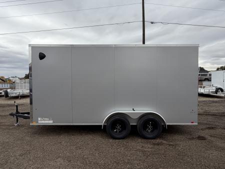 New 2027 Compass 7x16 V-Nose Cargo Trailer