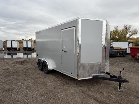 New 2027 Compass 7x16 V-Nose Cargo Trailer