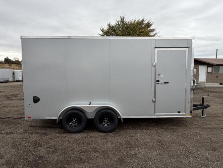 New 2027 Compass 7x16 V-Nose Cargo Trailer