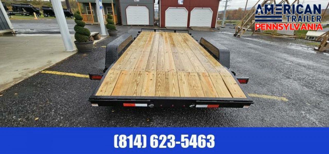 New Quality Trailers General Duty Wood Deck Car Hauler / 7000 GVWR / 16'