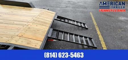 New Quality Trailers General Duty Wood Deck Car Hauler / 7000 GVWR / 16'
