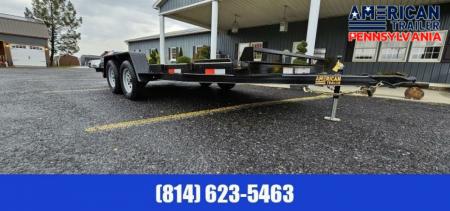New Quality Trailers General Duty Wood Deck Car Hauler / 7000 GVWR / 16'