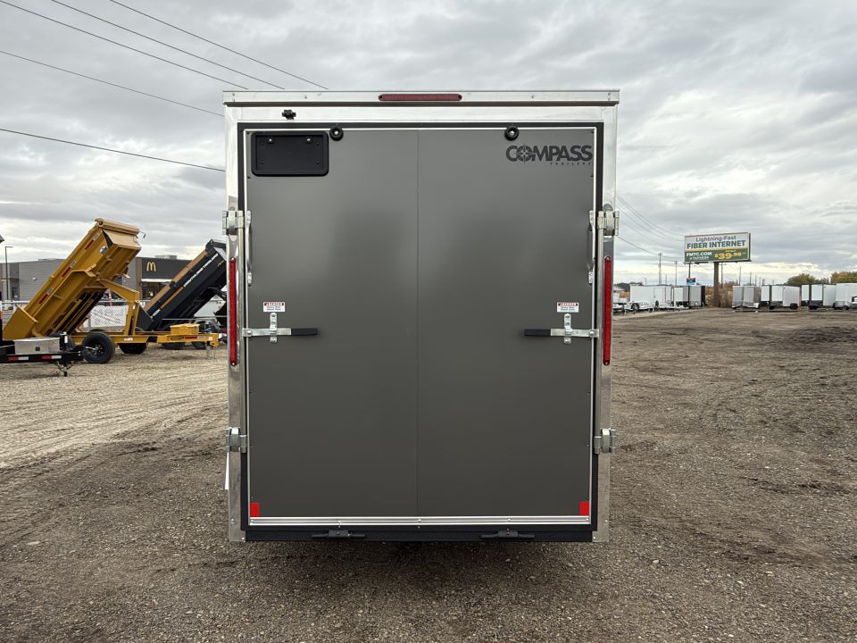 New 2027 Compass 6x12 V-Nose 3k Cargo Trailer