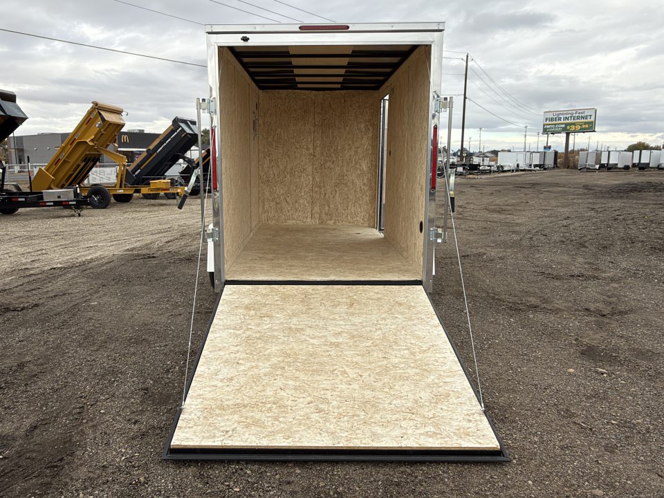 New 2027 Compass 6x12 V-Nose 3k Cargo Trailer