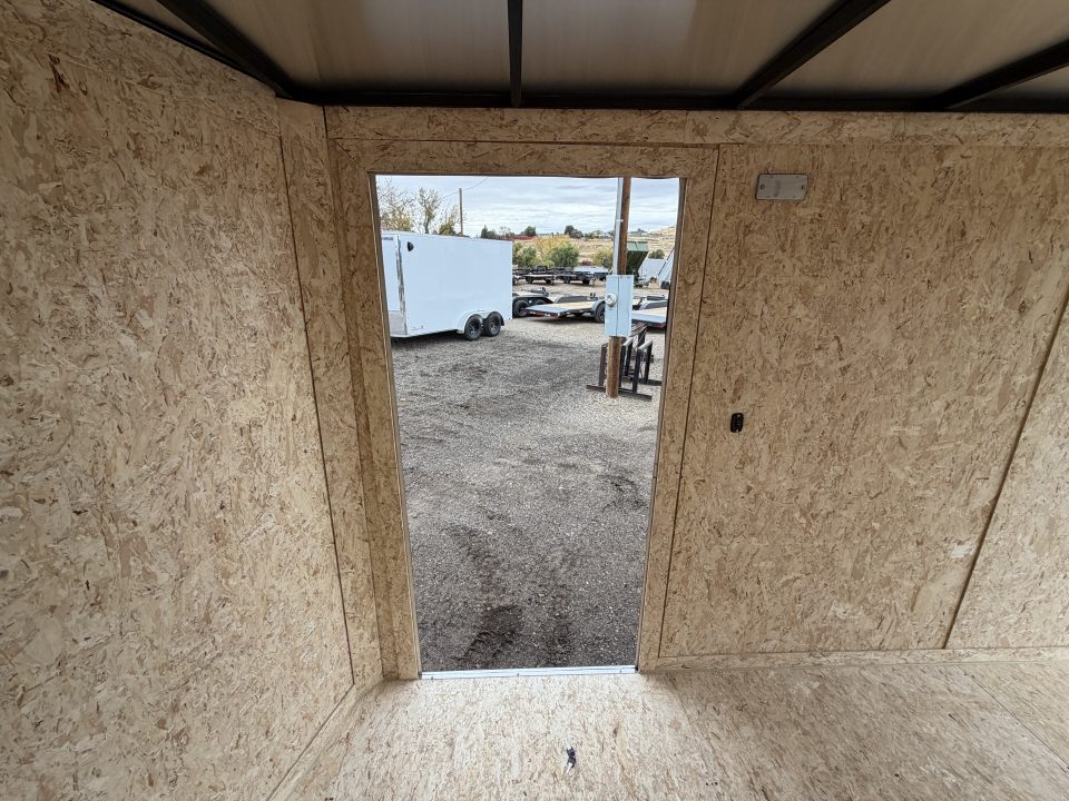 New 2027 Compass 6x12 V-Nose 3k Cargo Trailer