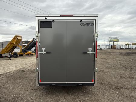 New 2027 Compass 6x12 V-Nose 3k Cargo Trailer