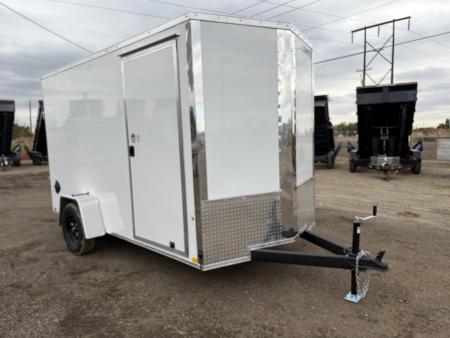New 2027 Compass 6x12 V-Nose 3k Cargo Trailer