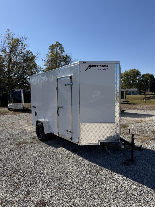New 2027 Homesteader Trailer 6x12 Enclosed Trailer
