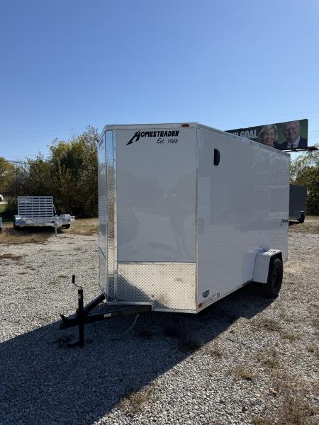 New 2027 Homesteader Trailer 6x12 Enclosed Trailer