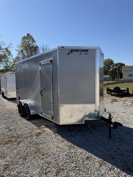 New 2027 Homesteader Trailer 7X14 Enclosed Trailer