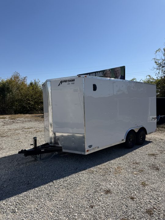 New 2027 Homesteader Trailer 8.5X16 Enclosed Trailer