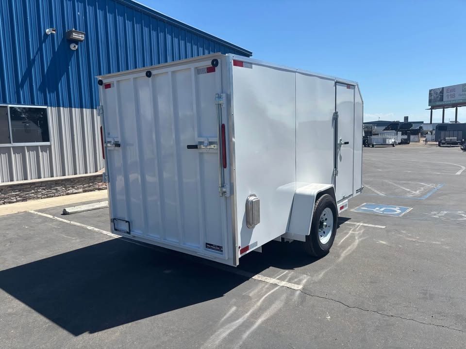 New 2026 TRU GARDEN ENCLOSED LANDSCAPE 6.5x12x6 TRAILER 7,000 lbs GVWR