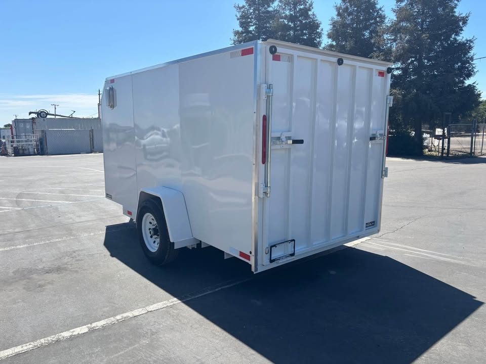 New 2026 TRU GARDEN ENCLOSED LANDSCAPE 6.5x12x6 TRAILER 7,000 lbs GVWR