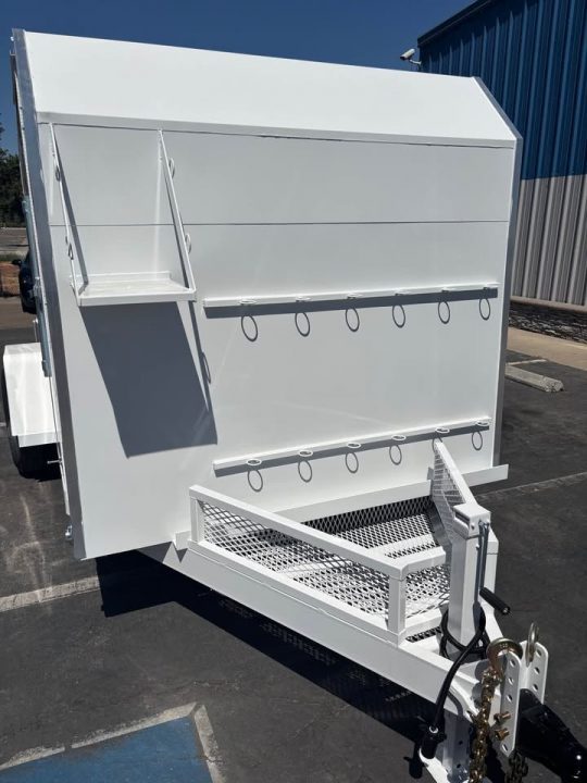 New 2026 TRU GARDEN ENCLOSED LANDSCAPE 6.5x12x6 TRAILER 7,000 lbs GVWR