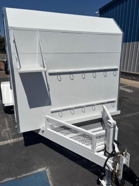 New 2026 TRU GARDEN ENCLOSED LANDSCAPE 6.5x12x6 TRAILER 7,000 lbs GVWR