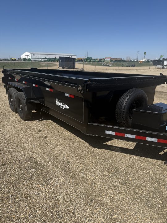 New 2026 H&W 16’ 14k Dump Trailer Dump Trailer