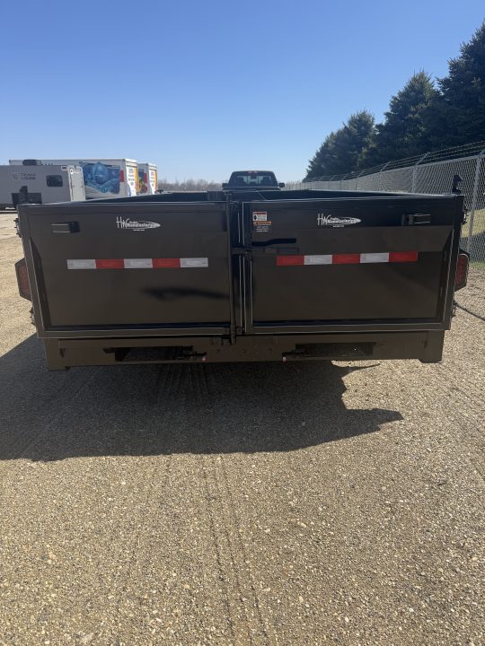 New 2026 H&W 16’ 14k Dump Trailer Dump Trailer