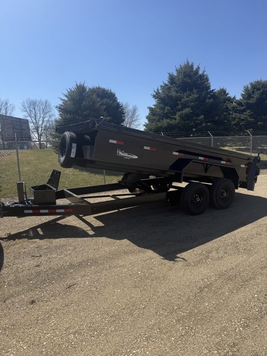 New 2026 H&W 16’ 14k Dump Trailer Dump Trailer