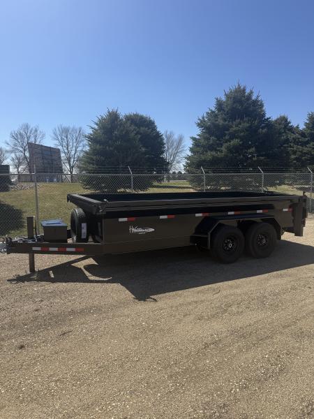 New 2026 H&W 16’ 14k Dump Trailer Dump Trailer