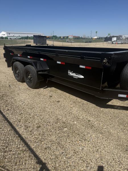 New 2026 H&W 16’ 14k Dump Trailer Dump Trailer